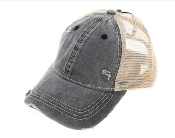 Authentic CC Beanie Ponytail Cap - Black