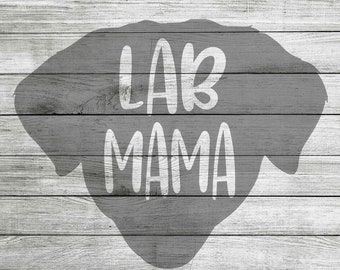 Lab Mama SVG and JPEG - Instant Download