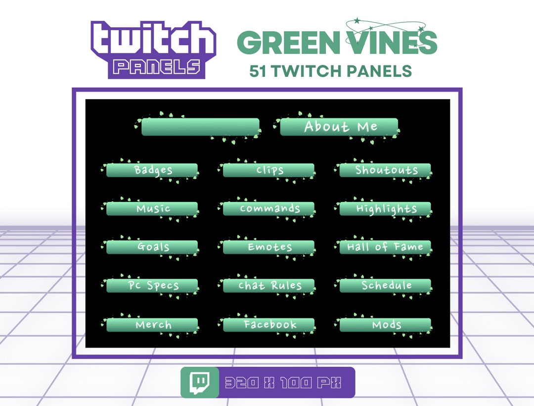 Twitch Stream Screens Overlays Package Twitch Animated Vtuber ...