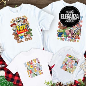 1995 Toy Story PNG Bundle | Retro Pixar Sublimation | Buzz & Woody Digital Download | Nostalgic Cartoon Clipart