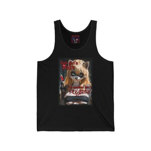 Debbie the Raccoon: One Girl&#39;s Pain Unisex Jersey Tank, Summer Top