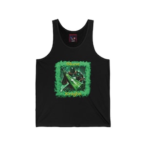 The Blunt Knight Unisex Jersey Tank, Summer Top, Workout Shirt