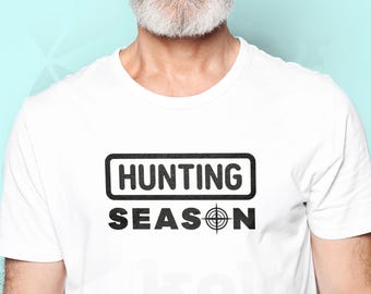 Hunting Season T-Shirt: Camo Outdoorsman Tee