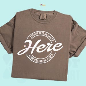 Chemise couleurs confort personnalisée, Chemise couleurs confort personnalisée, Chemise couleurs confort avec texte personnalisée, Chemise couleurs confort avec texte personnalisée