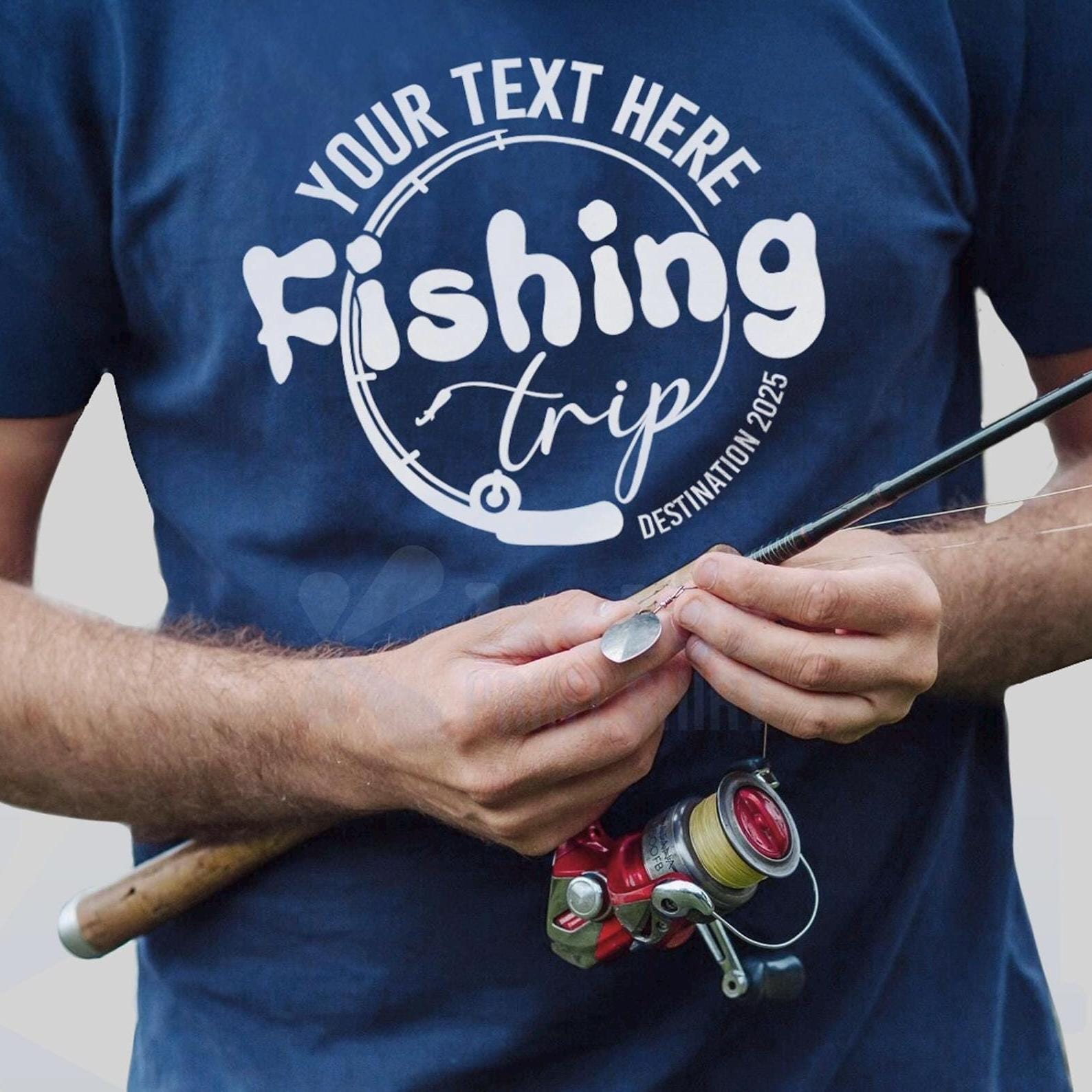 Modello di maglietta per club di pesca | Modello di design gratuito