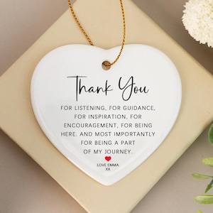 Thank You Keepsake | Personalised Thank You Gift | To Say Thank You | Gift For Her | Gift For Friends | Thank You Gift | Thank You
