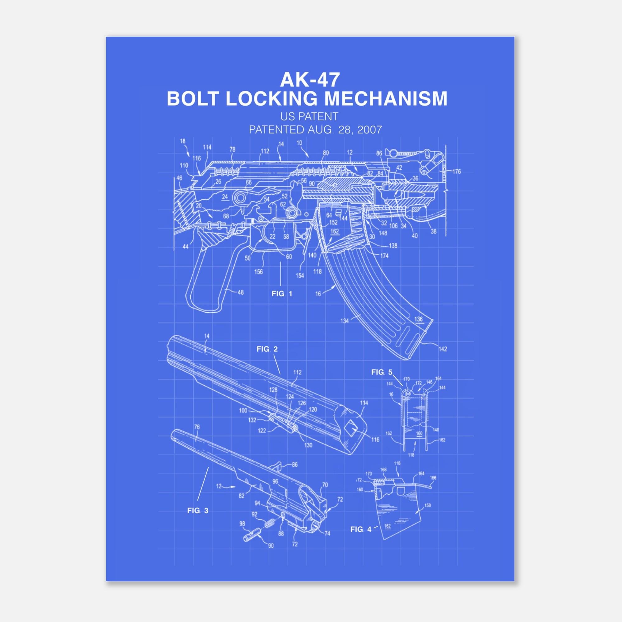 Ak 47 blueprint - Etsy 日本