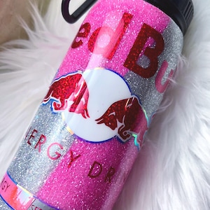 Redbull Bad B*itch Energy | New PINK Custom Tumbler | Red Bull PINK | Ready to Ship | 18oz Duo Hydro | personalized
