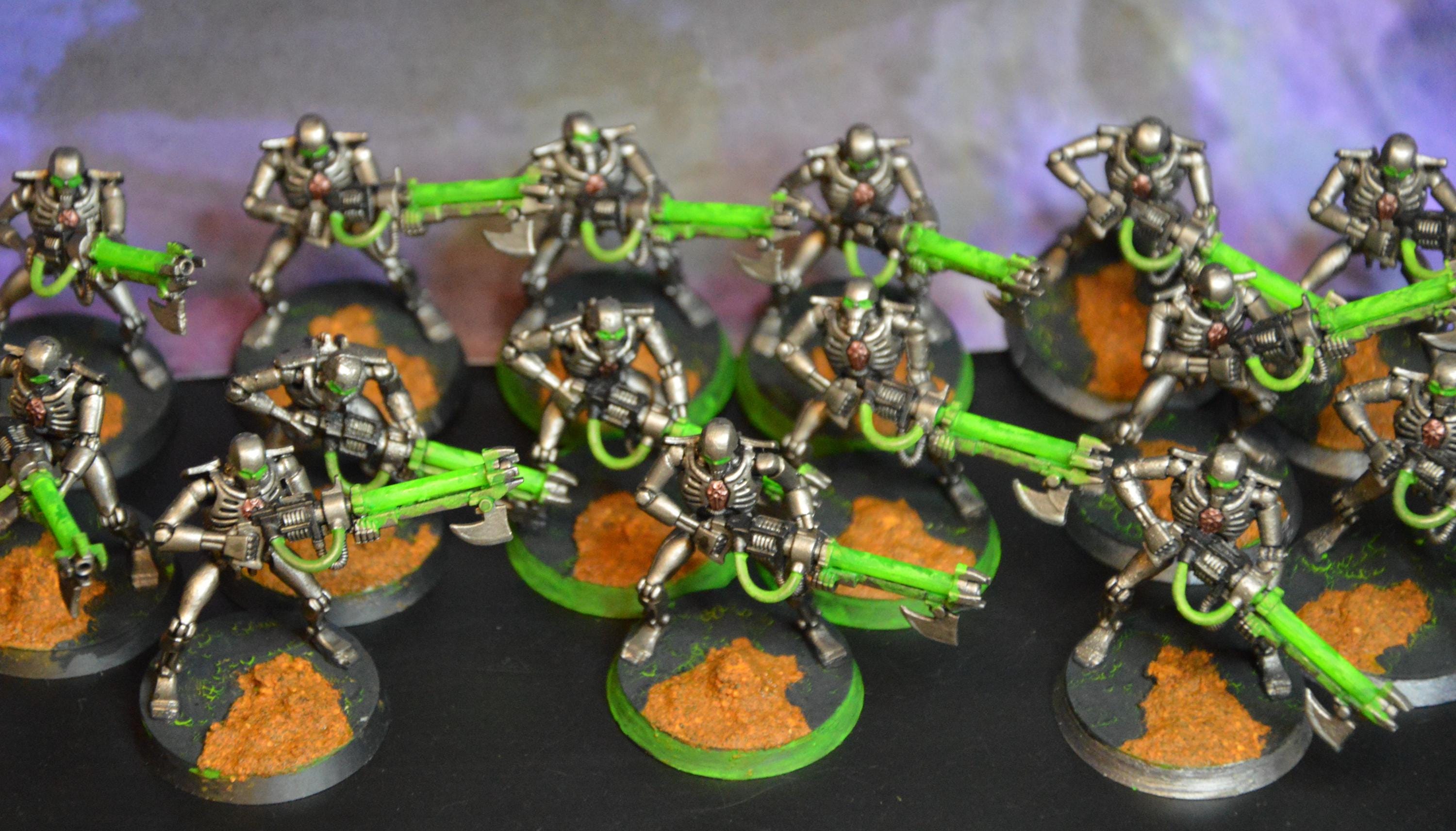 Painted Necron Warriors - Necrons - Warhammer 40k - Etsy