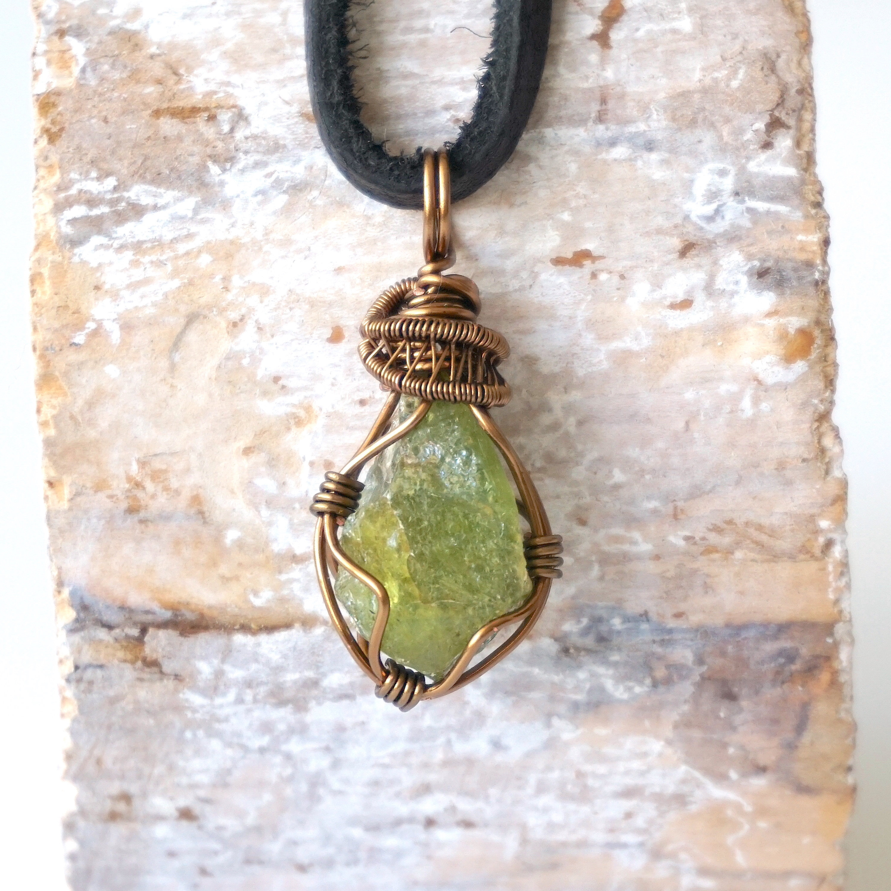 Men's sale peridot necklaces