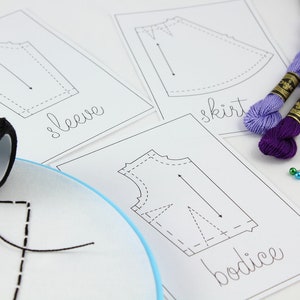 Sewing Room Hand Embroidery Pattern image 2