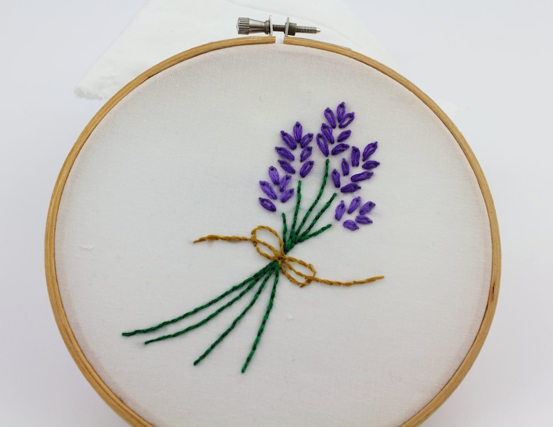 Herb Embroidery Design Herbs Hand Embroidery Pattern image 6