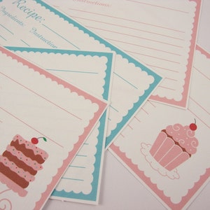 printable recipe cards 4 x 6 editable pdf image 1