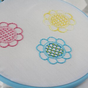 Ladybug Embroidery Pattern Mushroom design hand embroidery pattern image 5