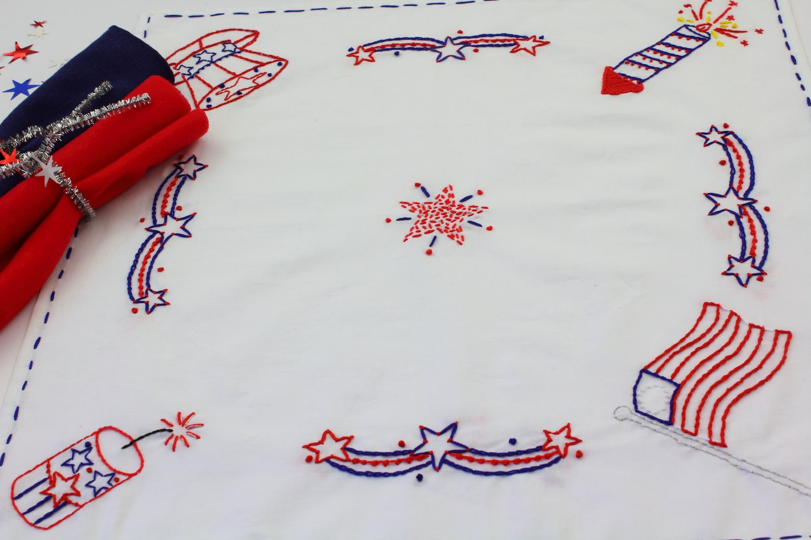 4th of july embroidery nwcvq hand embroidery firecracker  etsy 4th of july embroidery nwcvq hand embroidery firecracker  etsy