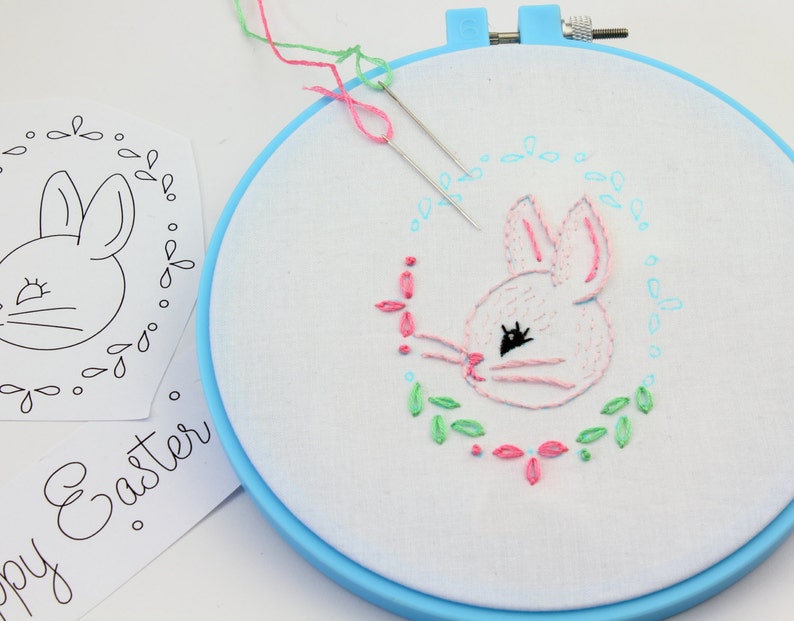 Easter Embroidery Pattern hand embroidery Easter Embroidery Design image 7