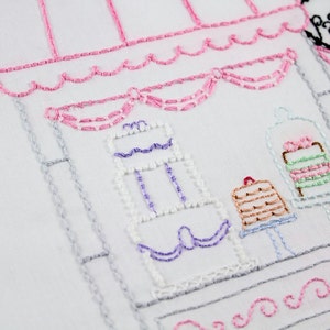 Hand Embroidery Patterns La Patisserie Embroidery Pattern image 2