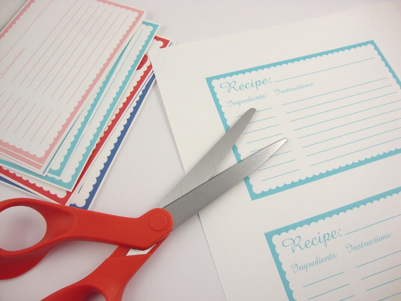 Free printable recipe card template for mac Free printable recipe card template for mac