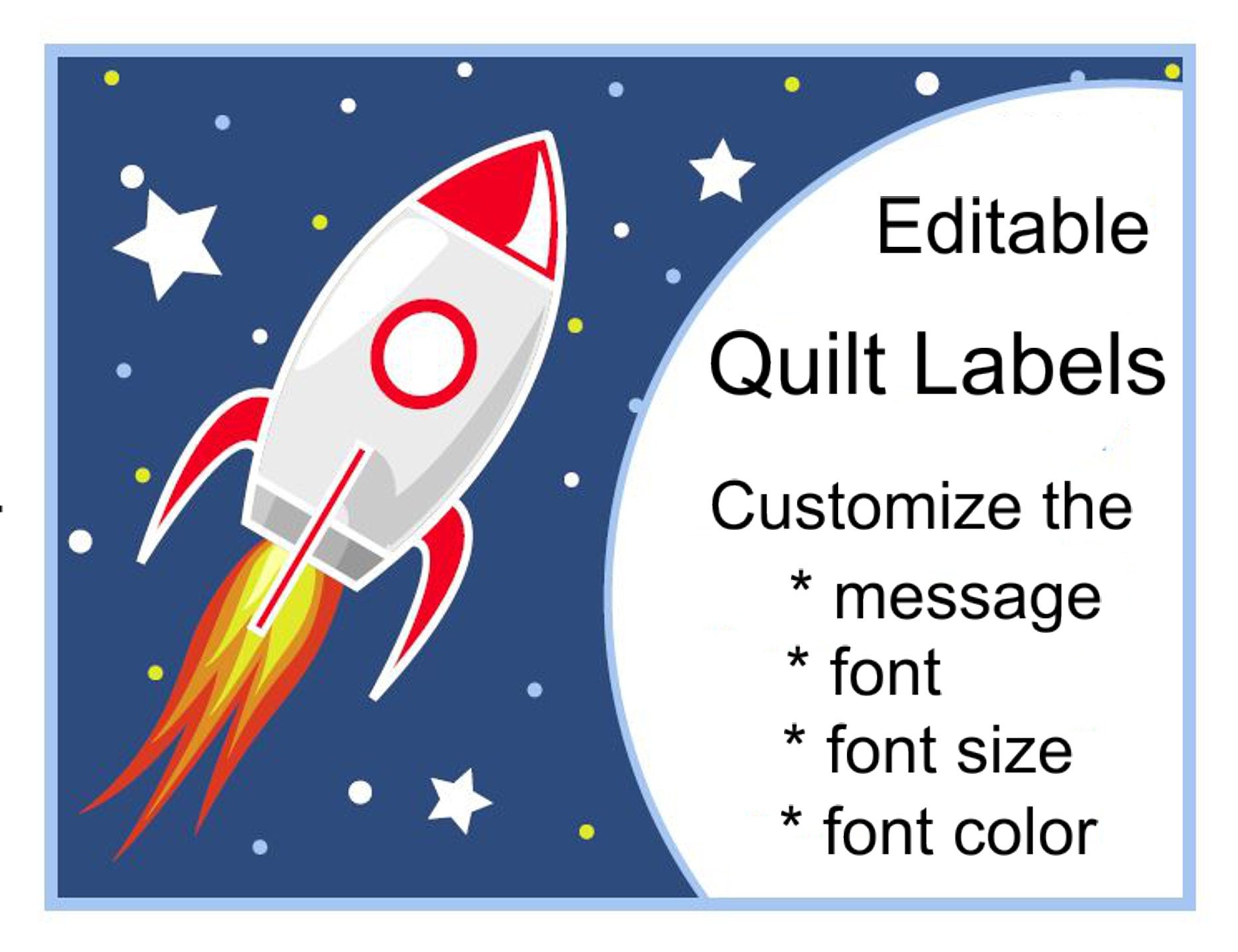 Printable Quilt Labels Baby Quilt Labels Boy Baby Boy Quilt Etsy UK