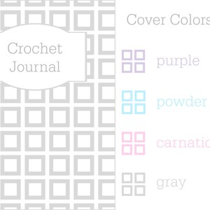 Printable Crochet Binder Set Crochet Journal Pages - Etsy