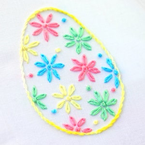 Easter Embroidery Pattern hand embroidery Easter Embroidery Design image 2