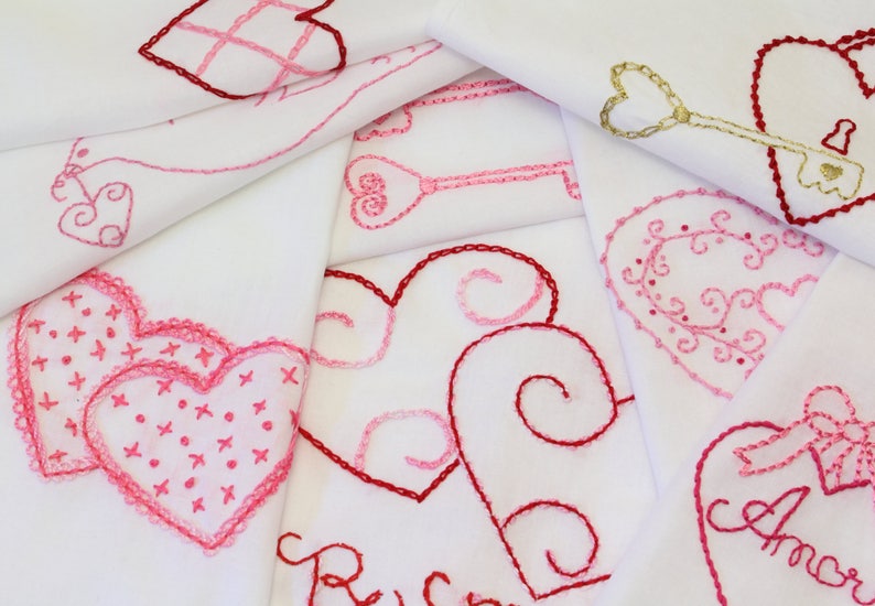 Valentine embroidery pattern valentine embroidery design be  etsy