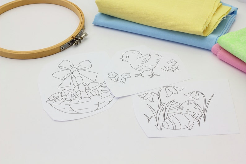 Easter Embroidery Pattern hand embroidery Easter Embroidery Design image 6