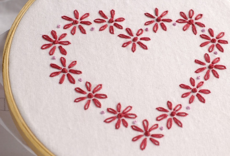 Valentine Embroidery Pattern Valentine Embroidery Pattern
