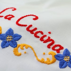 Italienische Küche Stickmuster La Cucina Italiana Kitchen Embroidery Design Italienische Küche