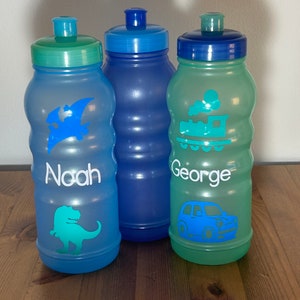 Personalised children’s boys water bottle | school bottle | Kids drinks bottle | gift idea | nursery | Christmas | birthday | kids cup |