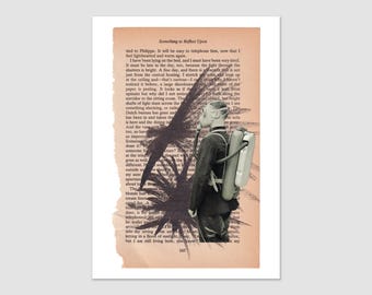 Contemporary Collage Art Print - scratch v.1