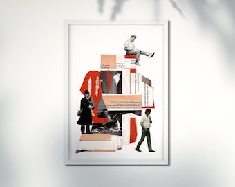 Collage Art - Printable Collage Work - nameless