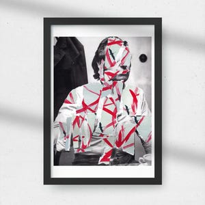 Original Collage Work - face