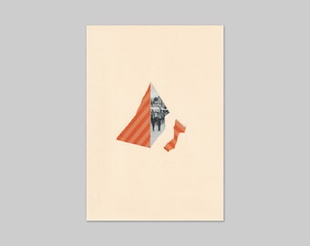 Original Abstract Collage Work - minimalist v.1