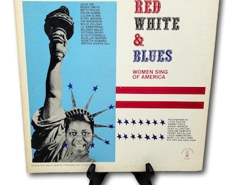 LP Red White & Blues Women Sing of America Rosetta Records Vinilo Vintage
