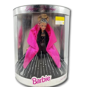 1998 Happy Holidays Barbie Doll - Special Edition NIB - Rare Misprint Error Box #20200