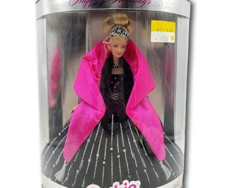 Bambola Barbie Happy Holidays del 1998 - Edizione speciale NUOVA nella confezione originale - Rara scatola con errore di stampa n. 20200