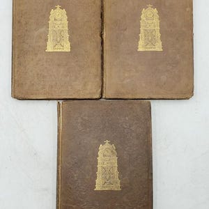 1841 Dickens Master Humphrey&#39;s Clock First Edition: Illustrated 3-Volume Set