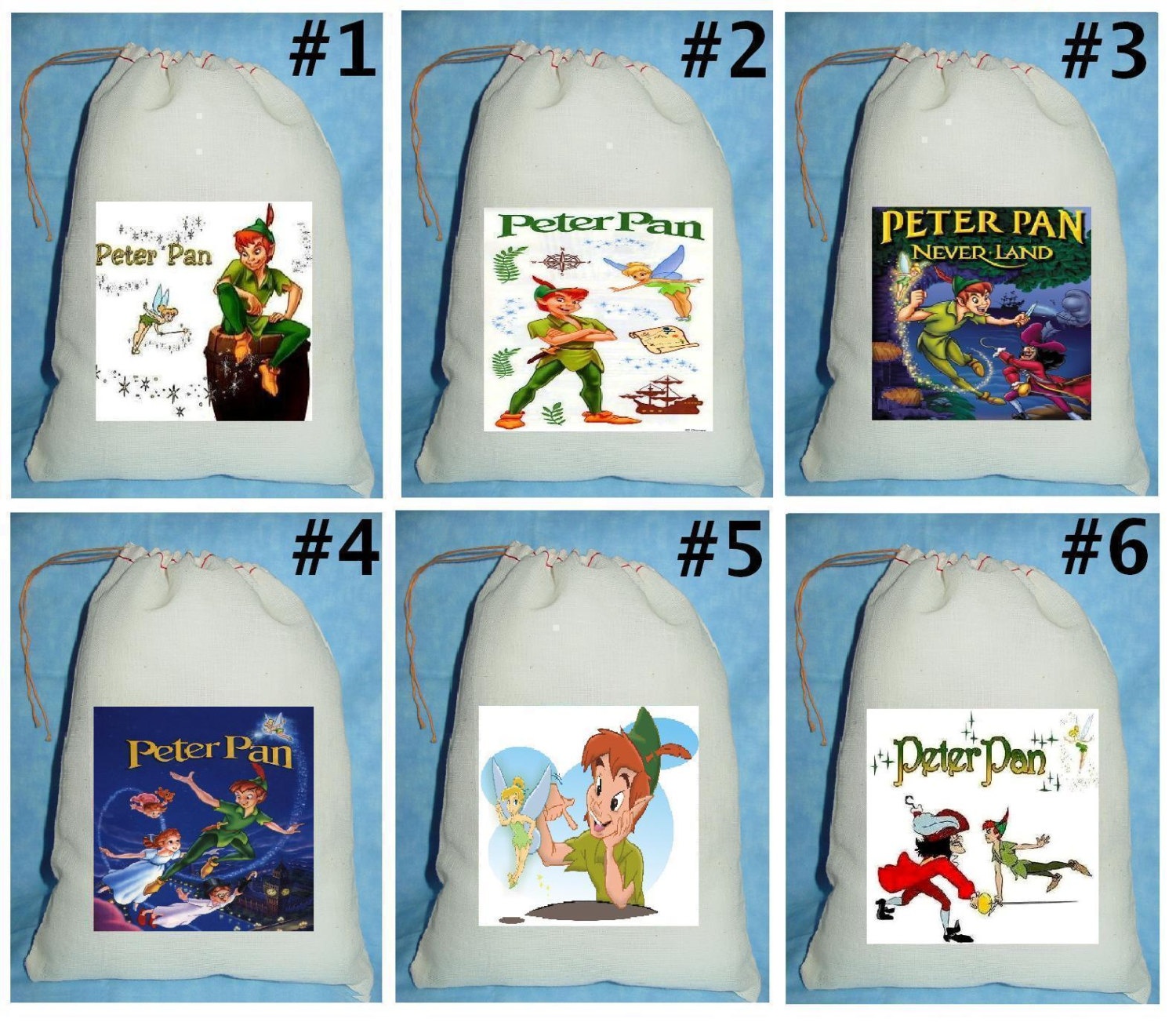 Scatters 6/12pk Mixed Peter Pan & Tinkerbell Fairy Party Favours/Lollybags Scatters 6/12pk Mixed Peter Pan & Tinkerbell Fairy Party Favours/Lollybags