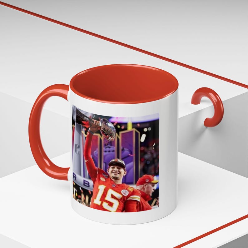 Patric Mahomes Kansas City Chiefs Superbowl Champion Coffee Mug Etsy