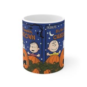 Peanuts Charlie Brown Great Pumpkin Coffee Mug