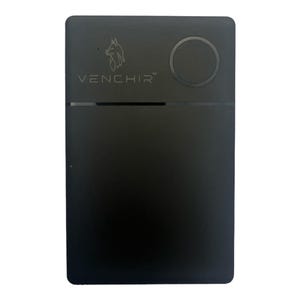 Tarjeta de seguimiento Venchir - Rastreador de billetera - Ultra delgado, tarjeta de seguimiento compatible con Apple Find My App