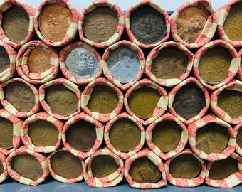 1909-1958 U.S Wheat Cents Mixed Rolls of 50 Coins****