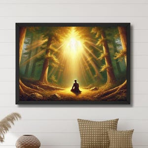 The First Vision | LDS Joseph Smith First Vision Painting, The Restoration LDS Art, Latter-Day Saints Church History