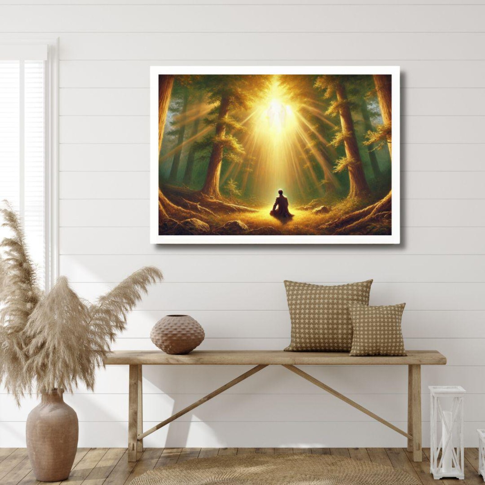 The First Vision | LDS Joseph Smith First Vision Painting, the ...