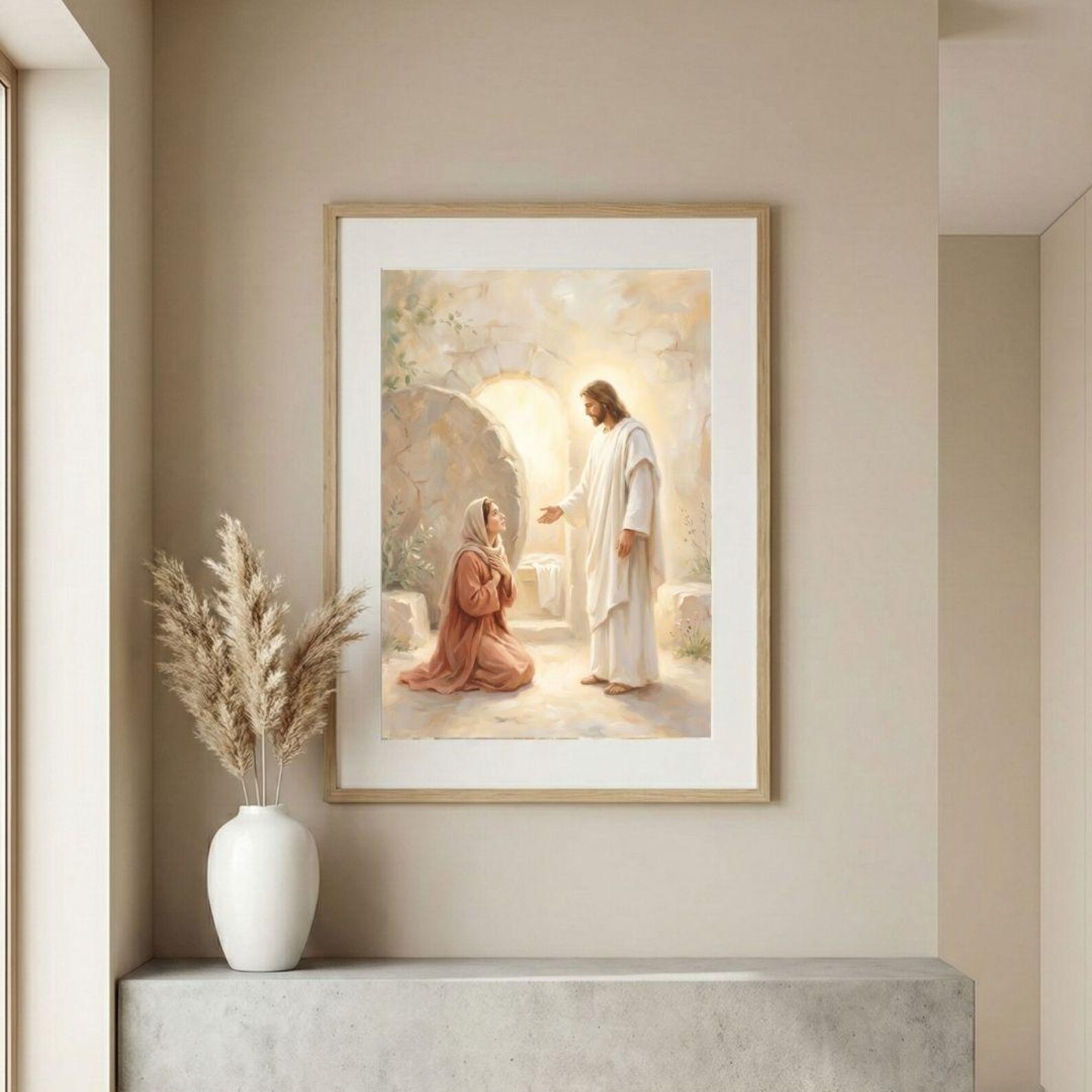 Jesus Appears to Mary Magdalene | Resurrection Morning, He is Risen ...