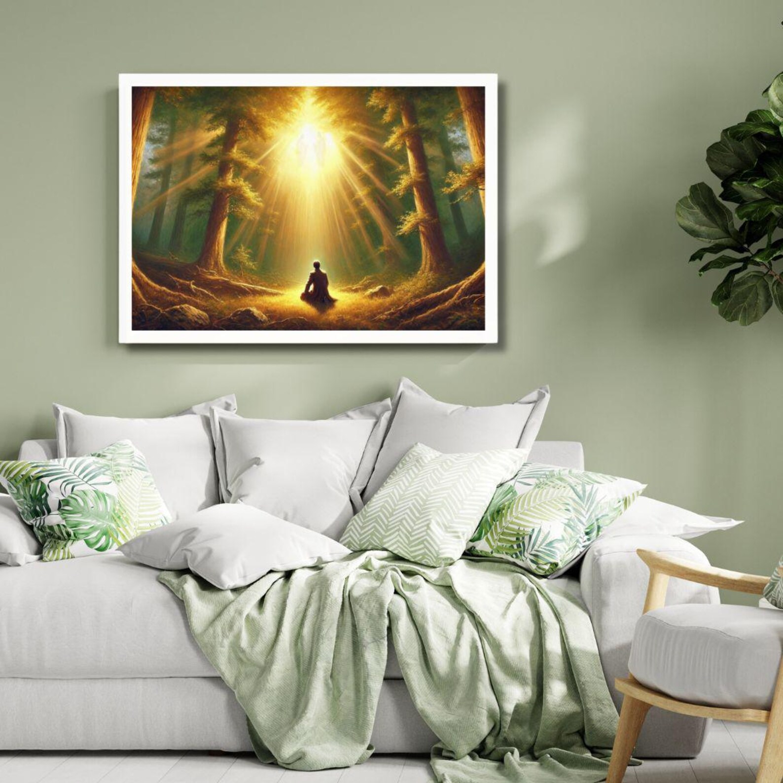 The First Vision | LDS Joseph Smith First Vision Painting, the ...
