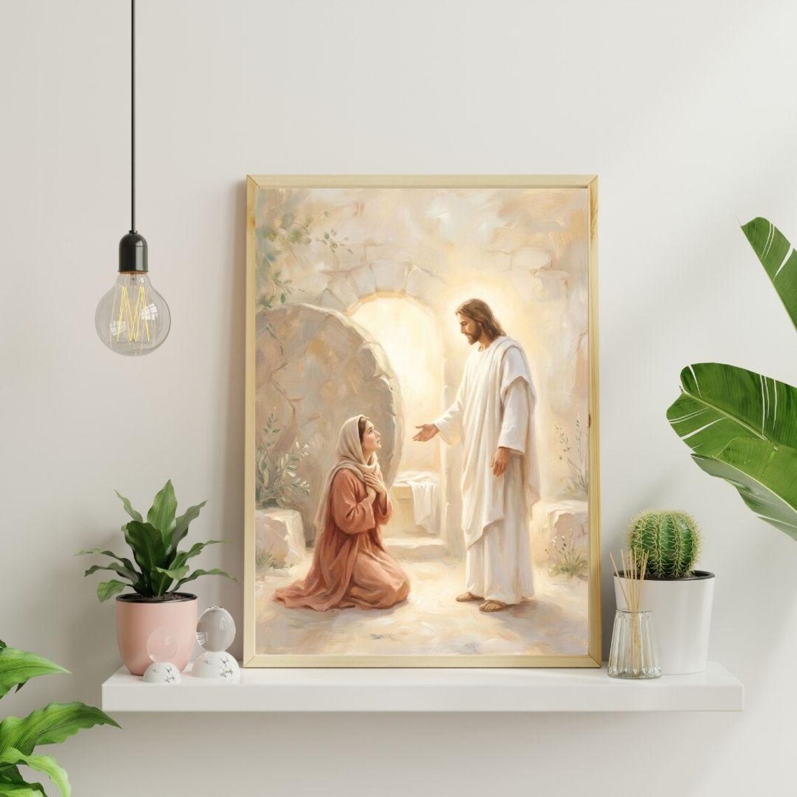 Jesus Appears to Mary Magdalene | Resurrection Morning, He is Risen ...