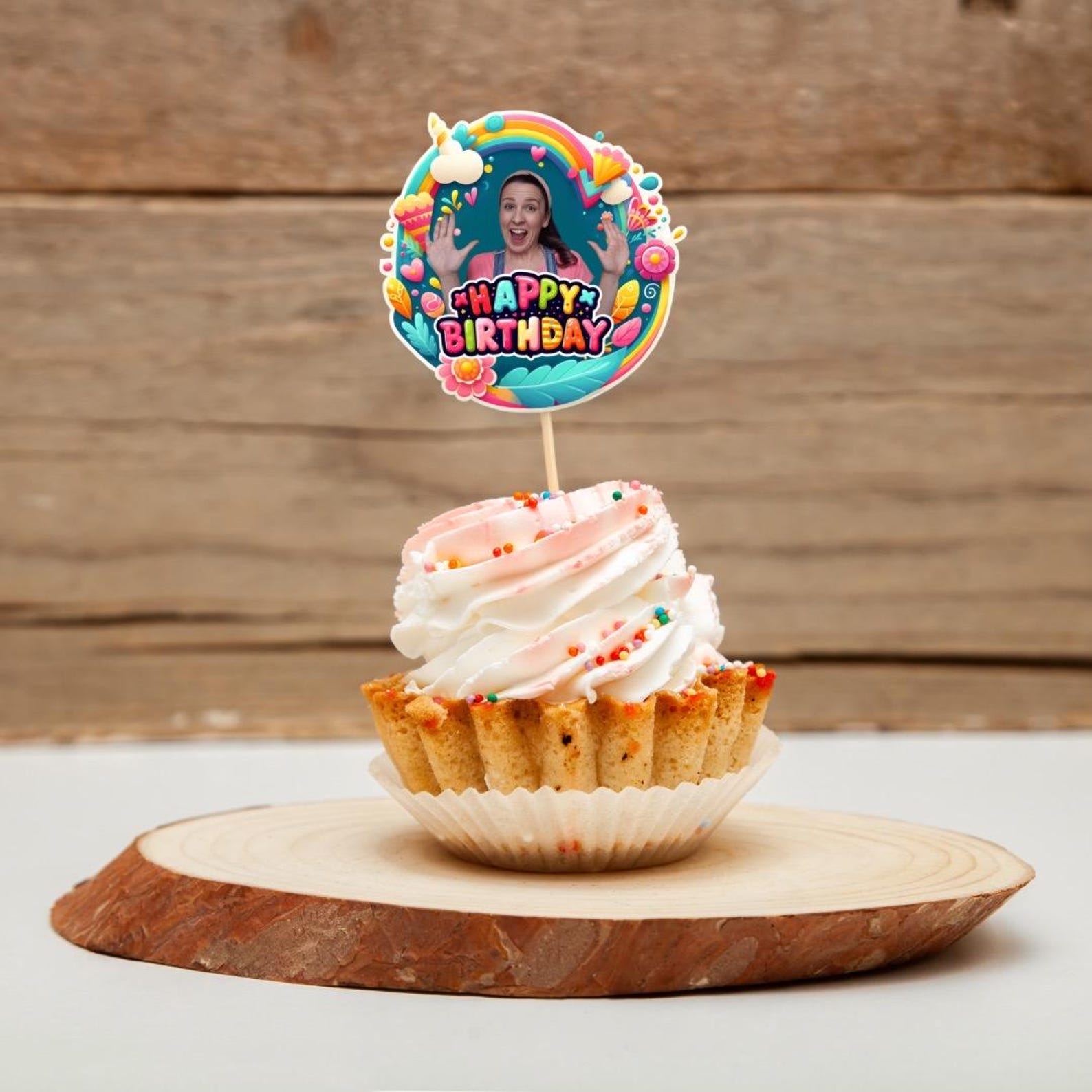 Ms Rachel Cupcake Toppers Birthday Party, Ms Rachel Themed Birthday ...