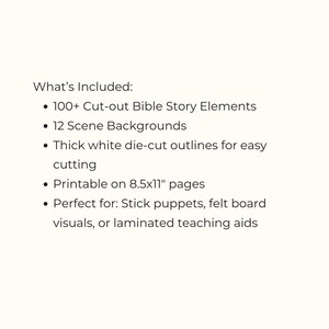 Holy Week Story Puppets Printable Bundle | Easter Bible Craft for Kids ...